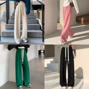 휘뚜루 엠보 밴딩팬츠 4color / 44-77사이즈 밴딩 추리닝바지