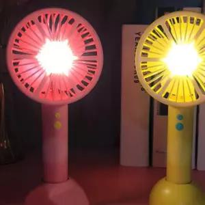 저소음 핸드 선풍기 탁상용 미니 소형 핸디 US독서실 교실 책상 학생 사무실 휴대용