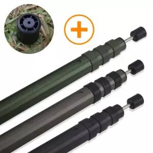 듀랄루민 캠핑 타프 슬라이드 폴 메인강철대 핑수품 메인대 사이드대 헥사타프대 렉타타프대