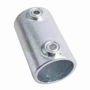 다용도 파이프클램프 실버 아시바 조립 메탈조인트 파이프랙 소켓 스텐 원형 자재 인테리어 배관 연결