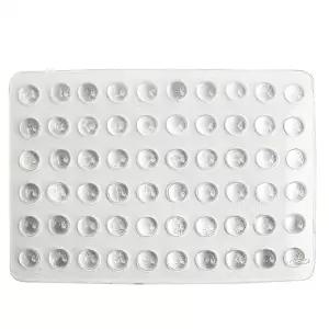 ( )테이블 식탁 유리받침 미끄럼방지 도트 소형 60P 책상 논슬립 가구 범퍼