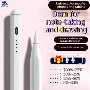 샤오미 패드 8 7 스타일러스 펜 손잡이 리젝션 기능 없는  탭 A9용 화웨이 메이트패드  모든  태블릿 폰용