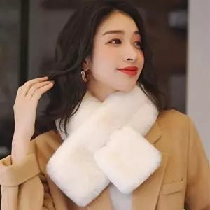 페이크퍼 밍크 털 목도리 머플러 에코퍼 (KYR-WFG33V5)