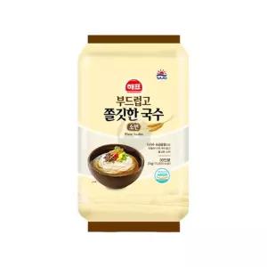 해표 부드럽고 쫄깃한 국수 소면 3kg 옛날 업소용 쫄깃 비빔 잔치