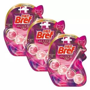 브레프 디럭스 싱글팩 매그놀리아 가든 퍼퓸 50g X 3개변기용크리너 청소용품 클리너 세정제 양제