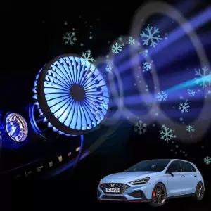 올뉴i30N라인 차량용 송풍구 호환 선풍기 시즌3구 구형 USB포트 미니 휴대용 용선풍기 자동차 용에어서큘레