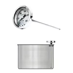 튀김요리 업소용 나사부고정 기름 산업용 온도계대형계 대형계 식용유계 체크 측정 측정기 측정용