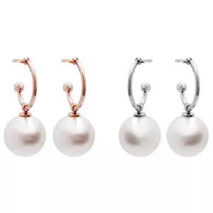 오스트리아 크리스탈 엘리먼츠 진주 드롭 귀걸이 esg3196