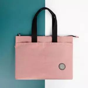 [골드스마일]엄마 기저귀 수납 나들이용 소프트 숄더백 코랄색