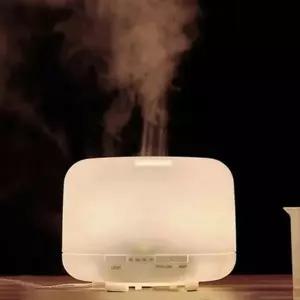 ( )저소음 대용량 간편세척 심플 모던 무드등 가습기 500ml 무드램프