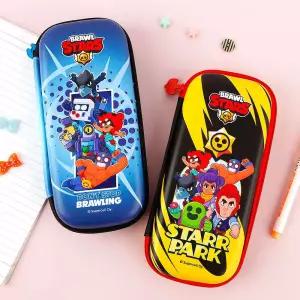 브롤스타즈 최강파워 롤러 필통-랜덤 캐릭터완구 여아선물 팬시 사은품 달란트 귀여운 학생 초등학생