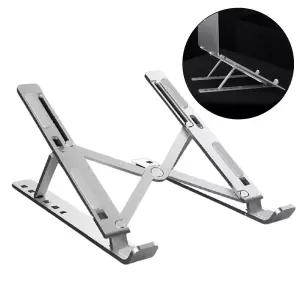 튼튼한 알루미늄 노트북 거치대 태블릿 받침대 접이식 쿨링패드 책상 필수품 아이디어상품 스탠드 독서대