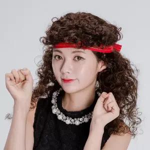 인디언 여자 가발 파티 이벤트 공연 축제 응원엽기 할로윈소품 의상 변신용품 연극 스티커사진 변장