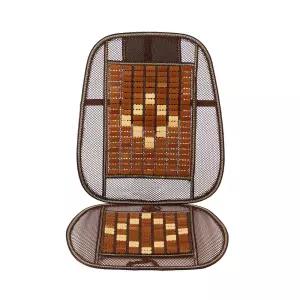 7day 쿨메쉬 대나무 자동차 방석(사각) 카시트 차량용 여름 통풍 용시트 좌석 등받이세트 망사 택시 택시용