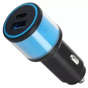 차량용 무드등 충전기 시거잭 AP19 스카이 USB+C용 고속 용등 자동차 자동차등 등잭 등가 시거 시가 USB US