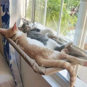 창문 설치 고양이 해먹 흡착판 캣타워 침대안식처 소파 용품 실내 세트 방석 커버 사료 장난감 휴식공간 에