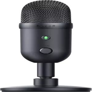 Razer Seiren V2 X USB 콘덴서 마이크 (스트리밍 및 PC 게임용) 슈퍼카디오이드 픽업 패턴 - 디지털 리미터