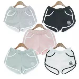 여자 트레이닝 웨어 랍빠 3부 팬츠 운동복돌핀 반바지 여성러닝 여름