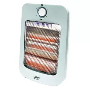 고스 석영관 2단 미니히터 민트 쾌적난방 전기스토브발난로 스탠드 사무실로 난로 접이식로 전기로 소형 히