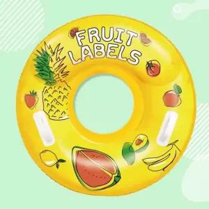 87cm 옐로랑 이중튜브원형 비치 수영 놀이용 수영장 계곡 바다 물용품 물놀이 어린이