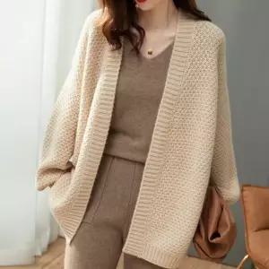 여성 노버튼 니트 가디건 URK-053여자 롱가디건 패션 캐주얼 간절기 가을