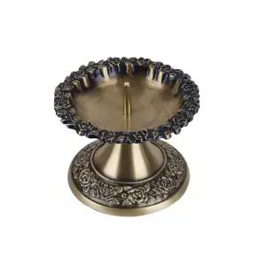 촛대 홀더 장미 초받침대-신주 약10.5x8cm소품 인테리어 장식품 초받침대 장식용 캔들 디자인