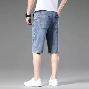 남사친 여름 캐주얼 데님반바지 슬랙스 청반바지 멀티포켓 육포켓 7분대 5부팬츠 스포M5