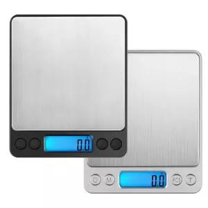 디지털 전자 주방 베이킹 계량 저울 LUAZ-1KG (실버) 소형 주방용 제빵 음식 요리조울 요리용