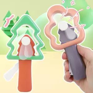 솔바람 자가 선풍기 12개휴대용 손선풍기 야외용 용핸디 가발전