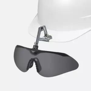 오토스 안전모 결합형 보안경 A-644XG작업 얼굴보호세트 용안경 고글 용고글