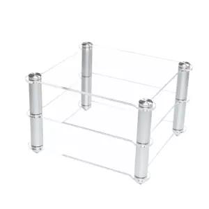 아크릴 헤드폰 진열대 선반 증폭 탁상 미니 오디오 오디오랙