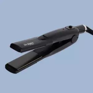 가정용 매직기 블랙 앞머리 발열판 판 탈부착 빗 고데기