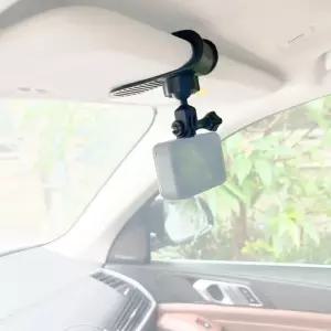 썬바이저 액션캠 마운트 거치대 자동차 악어클립고프로 로차량 걸이 악세사리 고프로