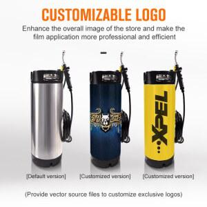 휴대용 틴트 케그 압력 세차 탱크 PPF 분무기 19L 5L 스프레이 도구 자동차