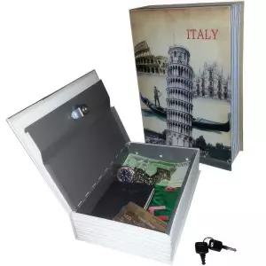 책금고 가정용 현금 개인 저금통 모양 북세이프 사무실 휴대용귀중품 돈통 사무용 번호 동전 캐쉬박스 금고