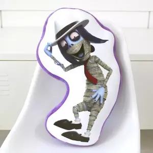 좀비덤 라인프린트 쿠션 (좀슨)홈리모델링 선물용 인형 캐릭 좀비 사무실 낮잠용 캐릭터 의자 가정용 분위