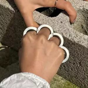 [골드스마일]접이식 호신용 너클반지