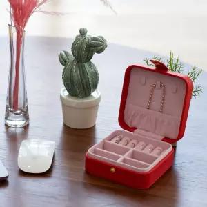 쥬얼리 악세사리 여행용 미니 보석함 보관함반지 악세사리함 귀걸이정리대 정리함 예물함 케이스 주얼리 반