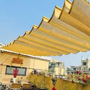 접이식차광막 썬쉐이드 정원 카페 그늘막 썬룸 펜션 천막