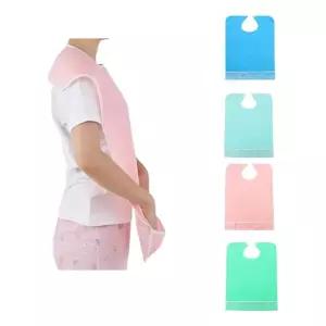 키밍 방수 노인용 간병 턱받이 앞치마 용품 80CM오염방지 요양원 음식물 용앞치마 환자 흘림 위생 실버 침