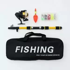 파워피싱 루어+릴+낚싯대세트 1.7m 옐로우스핀캐스트 소프트베이트 하드 낚시채비