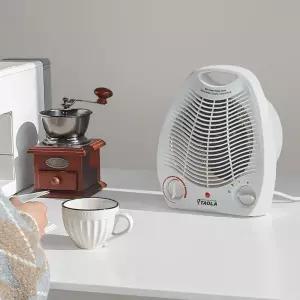 소형 온풍기 사무실 발난로 전기 히터 난방기가정용 미니 탁상용 미니로 책상 발보온 캠핑