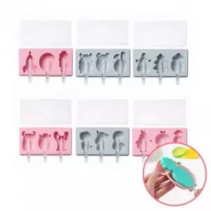 [셀러에이드]수제 아이스크림 제조 실리콘 몰드 3구