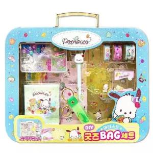 DIY 아동 포차코 다이어리 스티커 키링 굿즈백 세트