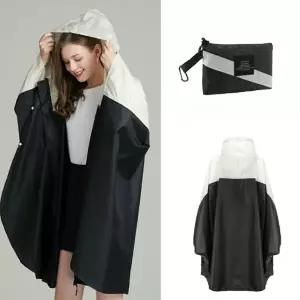 [다잇템] 여자 자크 우의 SS 휴대용 망토 코트