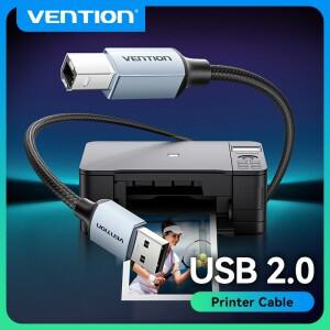 Vention USB 프린터 케이블 canon호환 epson호환 hp 호환 ZJiang 라벨 DAC 용 2.0  B 남성