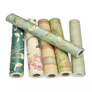 레트로벽지 빈티지벽지 자기접착 셀프 복고풍인테리어 엔틱