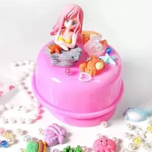 [골드스마일]큐티 인어공주 오르골 꾸미기 사무용품