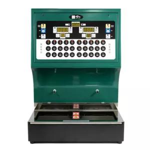 인큐엠 라면타임 업소용 라면 식품 즉석조리기 2구 그린 매점 자판기 떡볶이 끓이는 기계