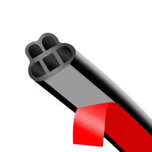 자동차 고무몰딩 방음 방풍 바람소리 도어방음 도어